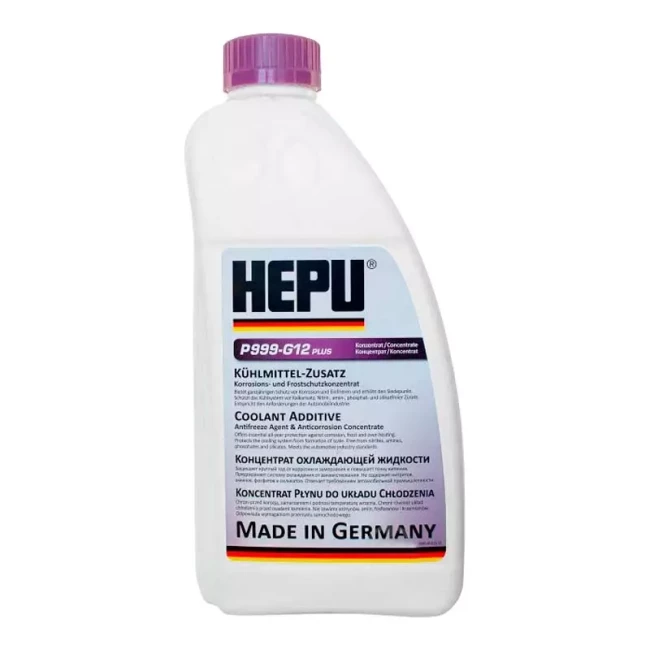 Антифриз Hepu G12+ -38°C фиолетовый 1,5л (P999-G12Plus) Антифриз Hepu G12+ -38°C фиолетовый 1,5л (P999-G12Plus)