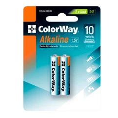 Батарейка ColorWay Alkaline Power AAA/LR03 2шт