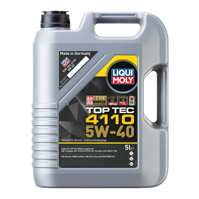 Моторное масло Liqui Moly Top Tec 4110 5W-40 5л (21479)