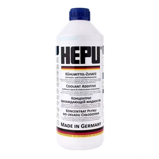 Антифриз Hepu G11 концентрат синий 1,5л (P999)