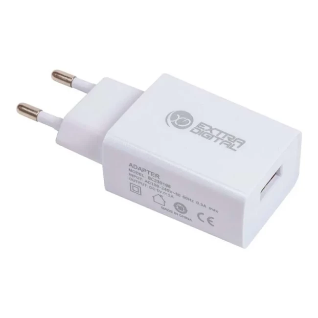Сетевое зарядное устройство Extra Digital 220V 5V 2A (SC230198)