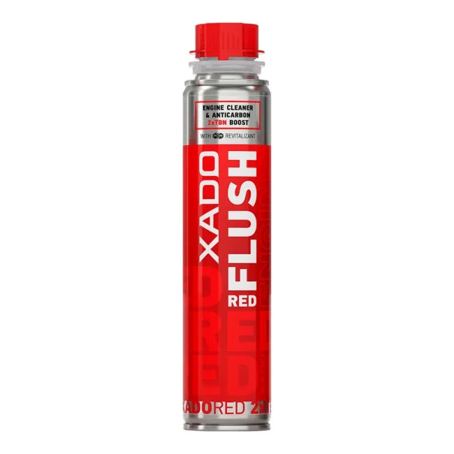 Очисник оливосистеми двигуна XADO RED FLUSH з ефектом