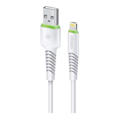 Кабель Intaleo CBFLEXL1 USB - Lightning M/M 1.2 м, White (1283126487460)