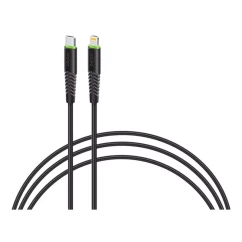 Кабель Intaleo CBFLEXTL1 USB Type-C - Lightning 1.2 м Black