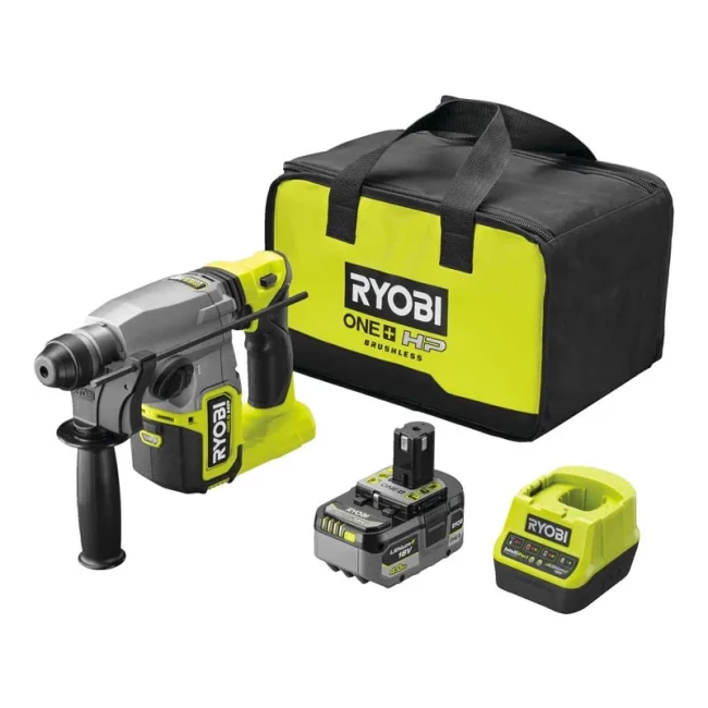 Перфоратор Ryobi RSDS18X-1C40S SDS+ аккумуляторный ONE+ НР (5133005383)