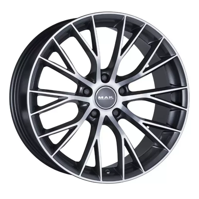 Диск MAK MUNCHEN (R19 9,5 5x112 ET28 76) GUN MET-MIRROR FACE