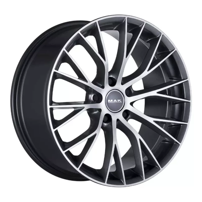 Диск MAK MUNCHEN (R20 9,5 5x120 ET44 72,6) GUN MET-MIRROR FACE