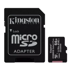 Карта пам'яті Kingston MicroSDXC 64GB UHS-I Class 10 Canvas Select Plus R100MB/s (SDCS2/64GBSP)