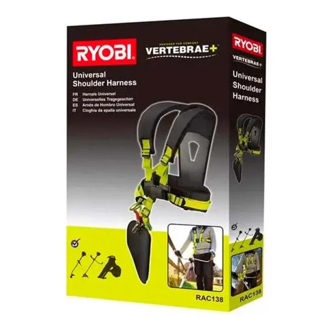 Ремень ранцевой Ryobi RAC138 Vertebrae+ для триммеров и садовых пылесосов (5132002706)