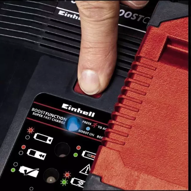 Зарядний пристрій Einhell Power-X-Boostcharger 6 A PXC18В 6А 0.83 кг (4512064)