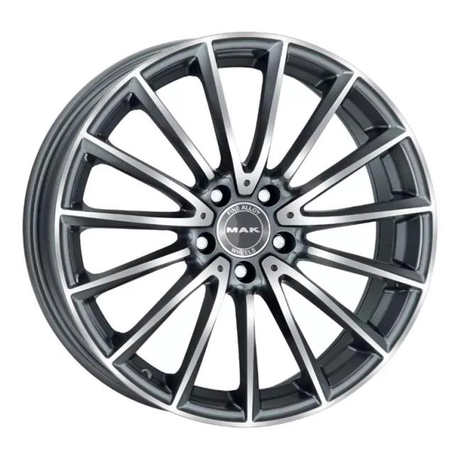 Диск MAK KOMET (R19 9 5x112 ET50 66,6) GUN MET-MIRROR FACE