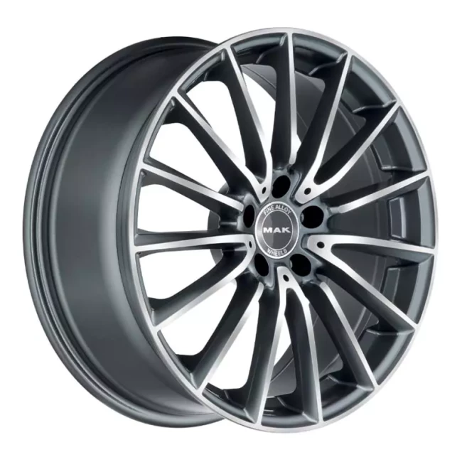 Диск MAK KOMET (R19 9 5x112 ET50 66,6) GUN MET-MIRROR FACE