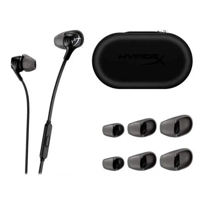 Гарнитура HyperX Cloud Earbuds II 3.5 мм Black (70N24AA)