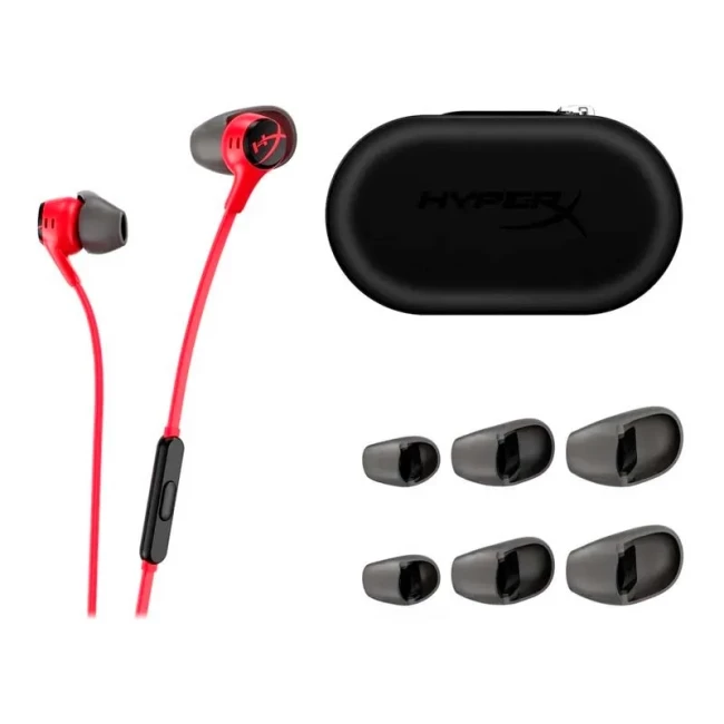 Гарнитура HyperX Cloud Earbuds II 3.5 мм Red (705L8AA)