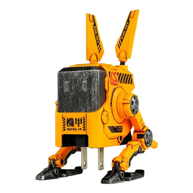 Сетевое зарядное устройство GravaStar Alpha65 65Вт 2XUSB-C - USB-A War-Damaged Yellow (GRAVASTARA65_YLW_EUK)