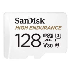 Карта пам'яті SanDisk MicroSDXC 128GB UHS-I/U3 Class 10 High Endurance R100/W40MB/s + SD-adapter (SDSQQNR-128G-GN6IA)