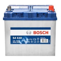 Автомобільний акумулятор BOSCH S4 E40 6СТ-65Ah Asia АзЕ (-/+)