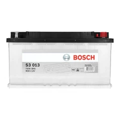 Автомобільний акумулятор BOSCH S3 013 6CT-90Ah АзЕ (-/+)