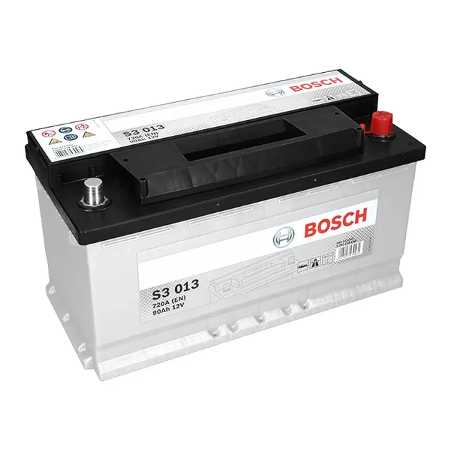 Автомобильный аккумулятор BOSCH S3 013 6CT-90Ah АзЕ (0092S30130)