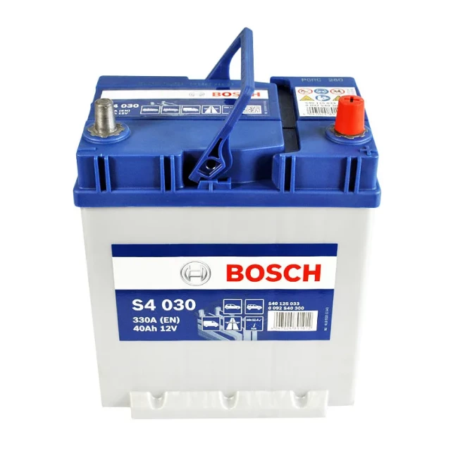 Автомобильный аккумулятор BOSCH S4 030 6CT-40Ah Asia АзЕ (0092S40300)