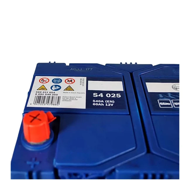 Автомобильный аккумулятор BOSCH S4 025 6CT-60Ah Asia Аз (0092S40250)