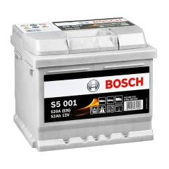 Автомобильный аккумулятор BOSCH S5 6CT-52 АзЕ (0092S50010)