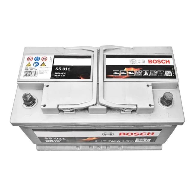 Автомобільний акумулятор BOSCH S5 011 6CT-85Ah АзЕ (0092S50110)