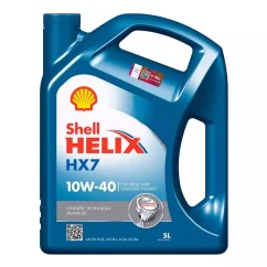 Моторное масло Shell Helix HX7 10W-40 5л (550053738)