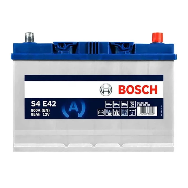 Автомобильный аккумулятор BOSCH S4 E42 6СТ-85Аh Asia АзЕ (0092S4E420)