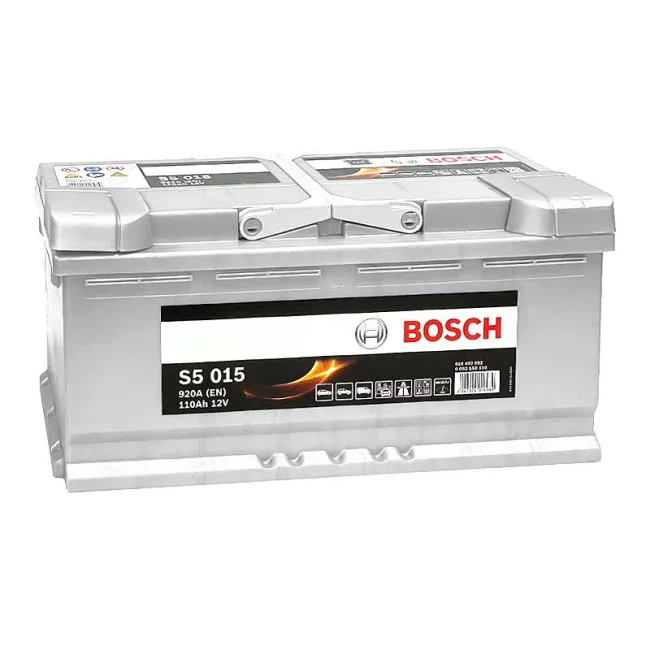 Автомобильный аккумулятор BOSCH S5 015 6CT-110Ah АзЕ (0092S50150)