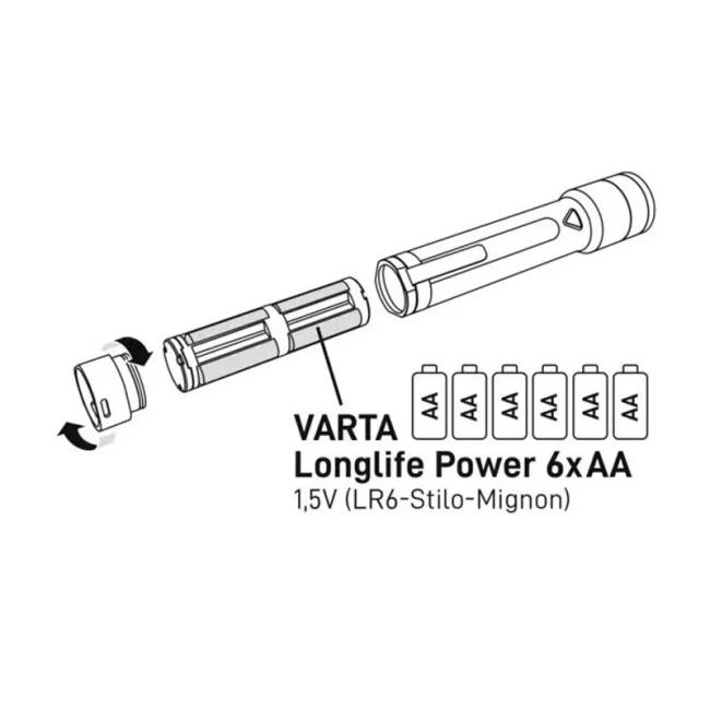 Фонарь Varta Night Cutter F40 IPX4 (18902101121)