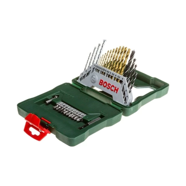 Набор сверл и насадок Bosch X-LINE-30 TITANIUM 30 ед. (2.607.019.324)
