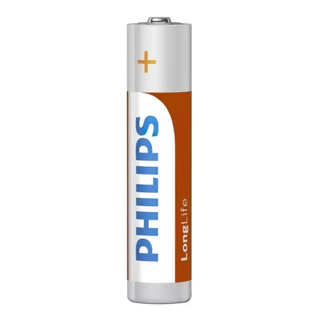 Батарейка Philips LongLife Zinc Carbon AAA BLI 4 (R03L4B/10)