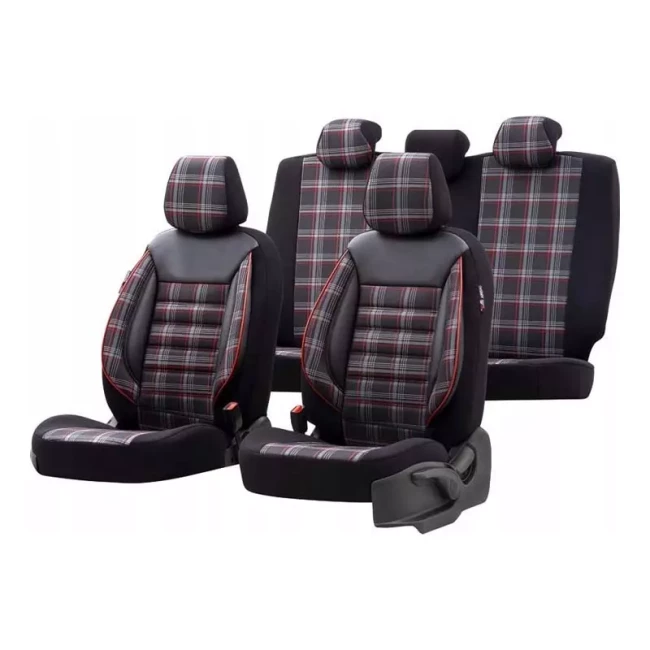Комплект чехлов для автомобильных сидений OTOM GTI SPORT 801 (OT00913) Комплект чехлов для автомобильных сидений OTOM GTI SPORT 801 (OT00913)