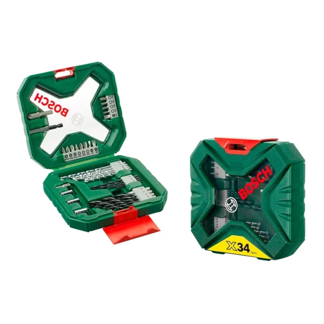 Набор сверл и насадок Bosch X-LINE-34 34 ед. (2.607.010.608)