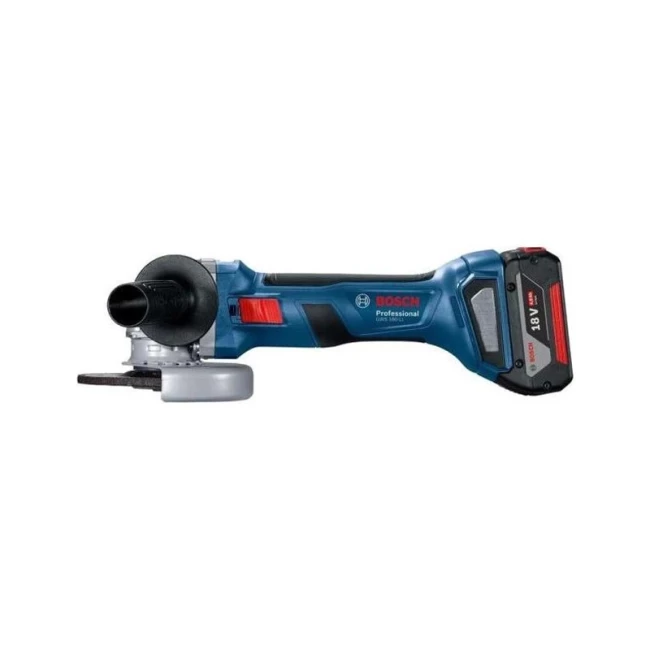 Шлифмашина угловая Bosch GWS 180 аккумуляторная 18 В 4.0 Ah 125 мм 11000 об/мин (0.601.9H9.025)