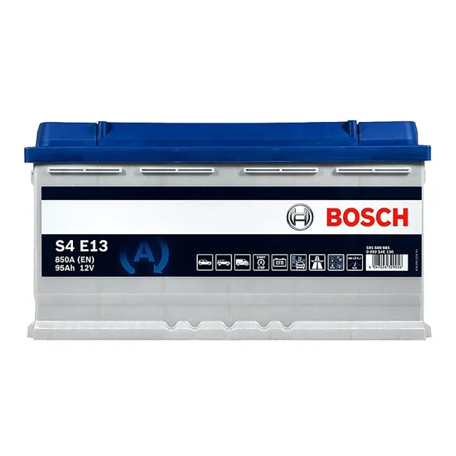 Автомобільний акумулятор BOSCH S4 E13 6СТ-95Аh АзЕ (0092S4E130) Автомобільний акумулятор BOSCH S4 E13 6СТ-95Аh АзЕ (0092S4E130)