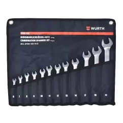 Набір ключів ріжково-накидних Wurth RED STRIPE WS6-22 12шт