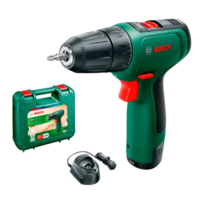 Шурупокрут-дриль Bosch EasyDrill 1200 12 В 1х1.5 Ач 30 Нм 400/1500 об/хв (0.603.9D3.006)