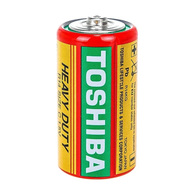 Батарейка TOSHIBA Heavy Duty C/R14 2шт. (152671)