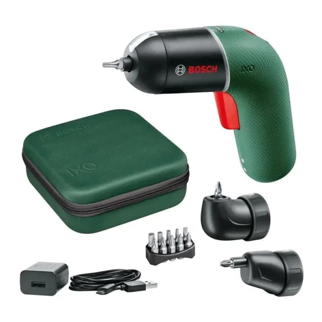 Шуруповерт Bosch IXO VI full 4.5Нм 10 бит 2 насадки (0.603.9C7.122)