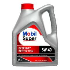 Моторное масло Mobil Super Everyday Protection 5W-40 4л (157968)