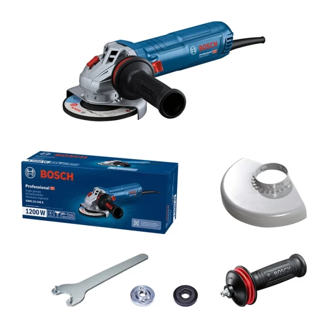 Шліфмашина кутова Bosch GWS 12-125 S (0.601.3A6.020)