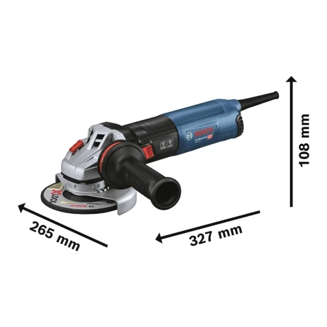 Шліфмашина кутова Bosch GWS 14-125 S (0.601.7D0.100)