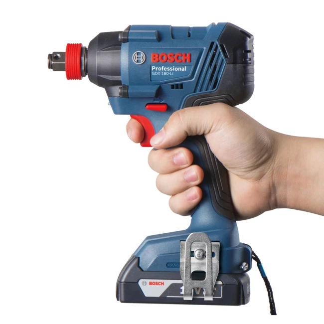 Гайковерт ударный Bosch GDX 180-Li аккумуляторный M6-M14 (0.601.9G5.223)