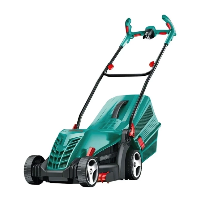 Газонокосилка электрическая Bosch ARM 34 1300 Вт (0.600.8A6.101) Газонокосилка электрическая Bosch ARM 34 1300 Вт (0.600.8A6.101)