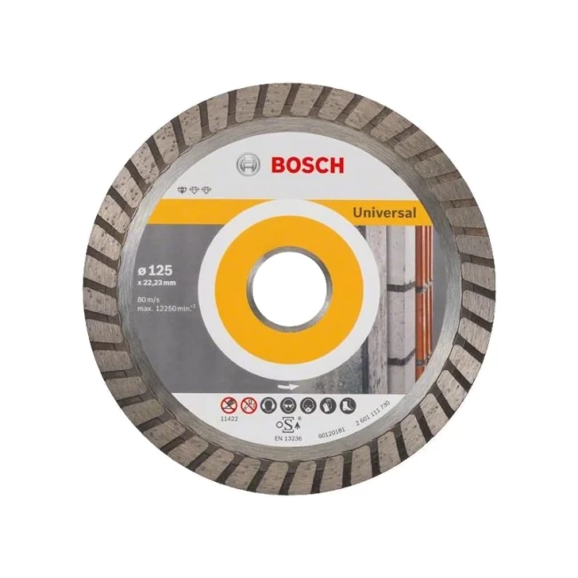 Диск алмазный Bosch Standard for Universal Turbo 125-22.23 (2.608.602.394) Диск алмазный Bosch Standard for Universal Turbo 125-22.23 (2.608.602.394)