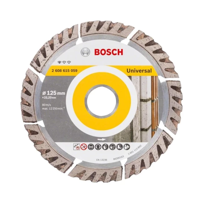 Диск алмазний Bosch Stf Universal 125-22.23 (2.608.615.059) Диск алмазний Bosch Stf Universal 125-22.23 (2.608.615.059)