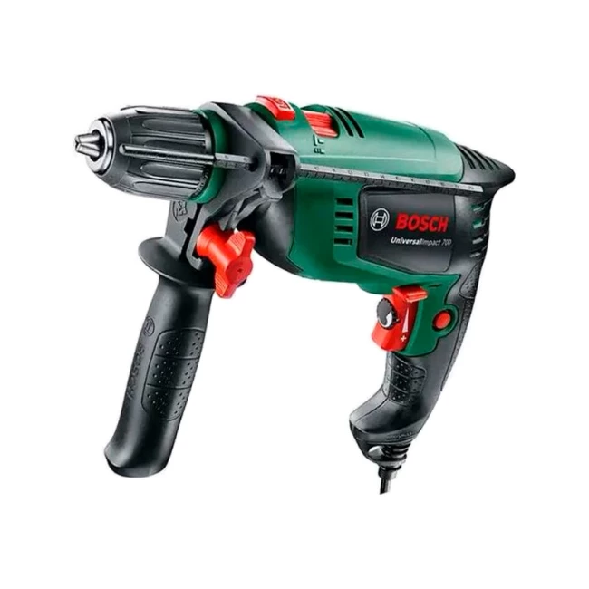 Дрель ударная Bosch UniversalImpact 700 + насадки 39 шт (0.603.131.00A) Дрель ударная Bosch UniversalImpact 700 + насадки 39 шт (0.603.131.00A)