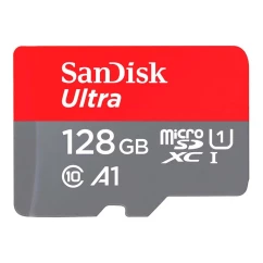 Карта пам'яті SanDisk microSD 128GB C10 UHS-I R140MB/s Ultra